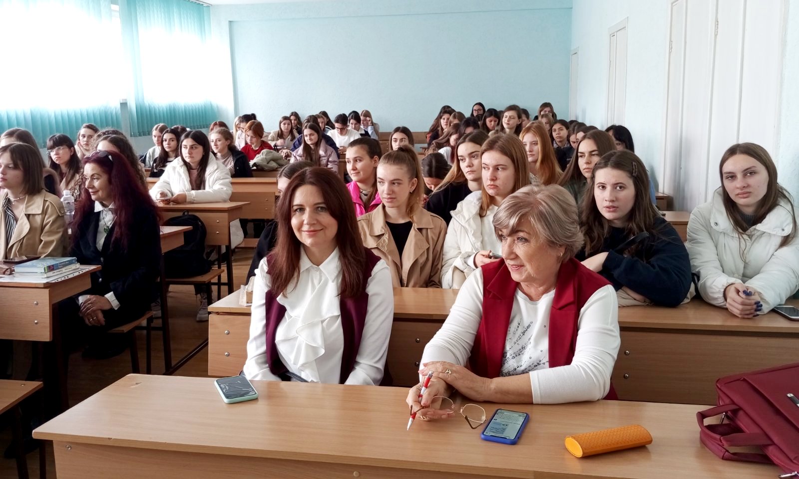 До зустрічі також доєдналися викладачі кафедри журналістики і студенти факультету філології і журналістики ТНПУ